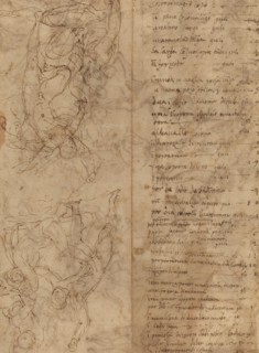 Figure Studies [verso], c. 1530/1540. Creator: Perino del Vaga.