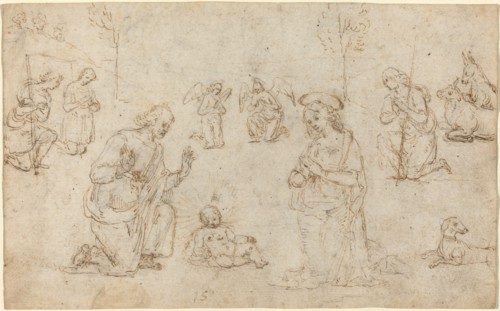 The Adoration of the Shepherds, c. 1517. Creator: Perugino.