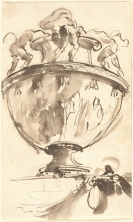 A Fantastic Vase, 1746/1747. Creator: Giovanni Battista Piranesi.