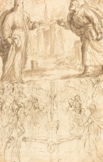 Crucifixion of Saint Peter. Creator: Giulio Cesare Procaccini.