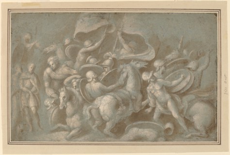 Battle Scene. Creator: Biagio Pupini.