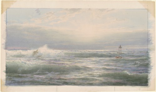 The Bell Buoy, 1894. Creator: William Trost Richards.