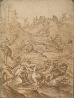 The Brazen Serpent. Creator: Jacopo Tintoretto.
