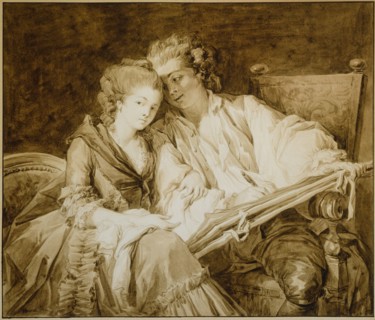 The Drawing Lesson, 1777. Creator: Francois-Andre Vincent.