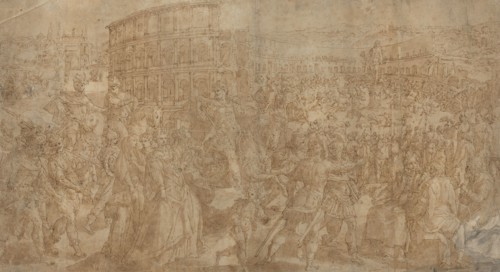 A Roman Triumph. Creator: Martin de Vos.