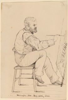 Sketch Class Series - E.W. Perry, 1860. Creator: John Quincy Adams Ward.