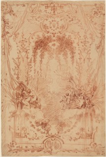 The Bower, c. 1716. Creator: Jean-Antoine Watteau.