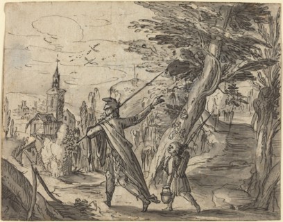 Abraham and Isaac. Creator: Hermann Weyer.
