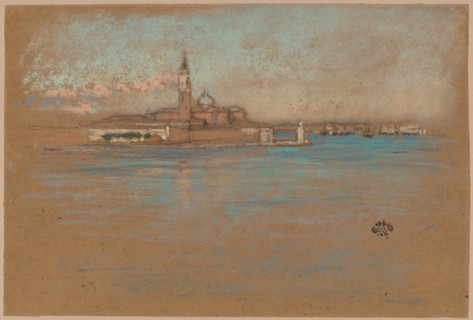 The Church of San Giorgio Maggiore, 1880. Creator: James Abbott McNeill Whistler.
