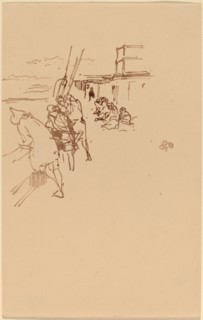 At Sea, probably 1901. Creator: James Abbott McNeill Whistler.