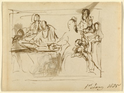 A Family Group, 1835. Creator: David Wilkie.