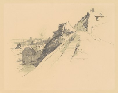 Near Hope Gate, Quebec, 1889. Creator: Charles Herbert Woodbury.