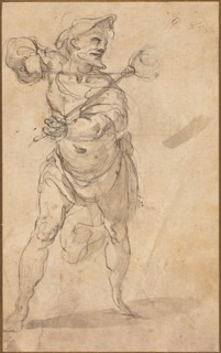 A Tormentor With Tongs. Creator: Zuccaro, Taddeo, follower of.