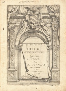 Freggi Dell'Architettura, published 1645. Creator: Agostino Mitelli.