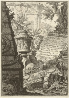 Prima Parte di Architetture, e Prospettive (First Edition, Third Issue), dated 1743 but printed 1747 Creator: Giovanni Battista Piranesi.
