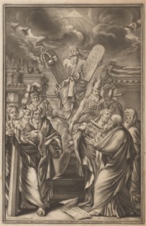 Biblia Ectypa (Pictorial Bible), 1695. Creators: Johann Christoph Weigel, Elias Christoph Heiss, Johann Jakob von Sandrart.