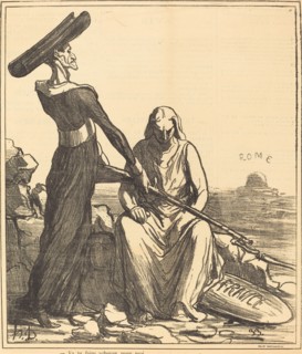 Va te faire achever pour moi, 1871. Creator: Honore Daumier.