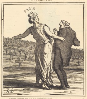 Voyons, monsieur Réac..., 1871. Creator: Honore Daumier.