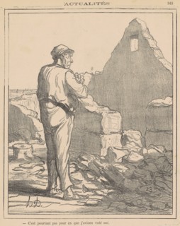 C'est pourtant pas pour ça que j'avions voté oui, 19th century. Creator: Honore Daumier.