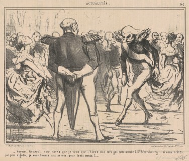 Voyons, genéral ..., 19th century. Creator: Honore Daumier.