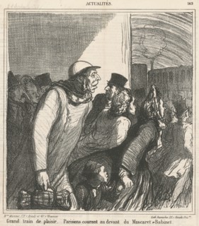 Grand train de plaisir, 19th century. Creator: Honore Daumier.