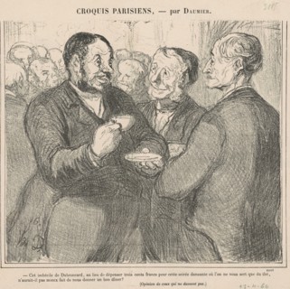Cet imbécile de dubrancart ..., 19th century. Creator: Honore Daumier.