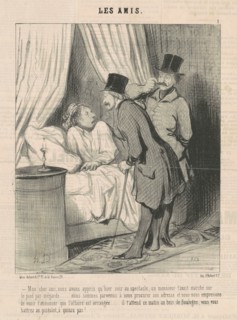 Mon cher ami, nous avons appris ..., 19th century. Creator: Honore Daumier.
