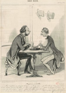 Argument irrésistible, 1841.  Creator: Honore Daumier.
