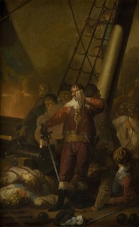 Christian IV Aboard his Flagship "The Trinity" ("Trefoldigheden"), 1782. Creator: Nicolai Abraham Abildgaard.