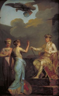 Christian VII Uniting the Ducal with the Royal Part of Holstein in 1773, 1790. Creator: Nicolai Abraham Abildgaard.
