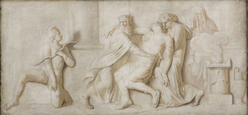 Death of Achilles by Paris' Arrow, 1794-1798. Creator: Nicolai Abraham Abildgaard.