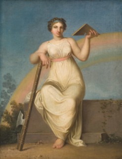 Jurisprudence. Allegorical Figure, 1800. Creator: Nicolai Abraham Abildgaard.