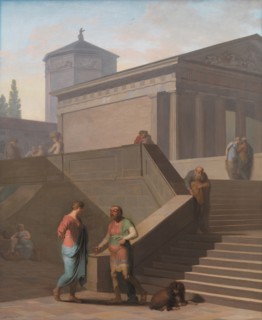 Pamphilius and his sevant Davus, 1802. Creator: Nicolai Abraham Abildgaard.