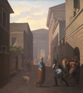 Simo and his former slave Sosia, 1803. Creator: Nicolai Abraham Abildgaard.