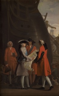 The Construction of Copenhagen´s Dock in the Reign of Christian VI, 1786-1787. Creator: Nicolai Abraham Abildgaard.