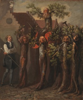 The Triumph of a Potuan, whose Reform Proposal has been Approved, 1785-1787. Creator: Nicolai Abraham Abildgaard.