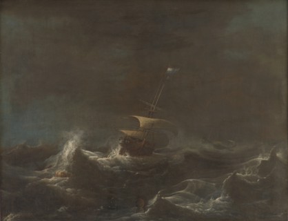 A Storm, 1646-1708. Creator: Ludolf Backhuysen I.