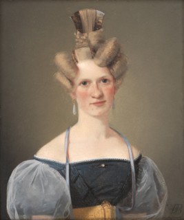 Marie Raffenberg, the Artist's Betrothed, 1831. Creator: Wilhelm Bendz.