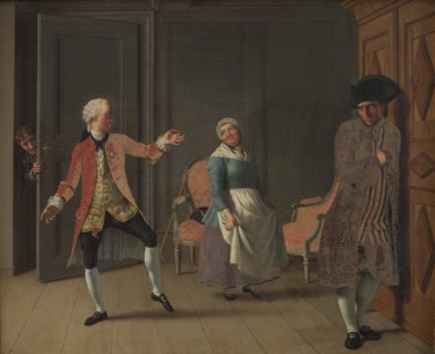 From Ludvig Holberg's "Jean de France", Act 1, Scene 6, 1812. Creator: CW Eckersberg.
