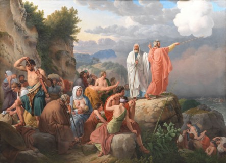 The Israelites Resting after the Crossing of the Red Sea, 1815. Creator: CW Eckersberg.