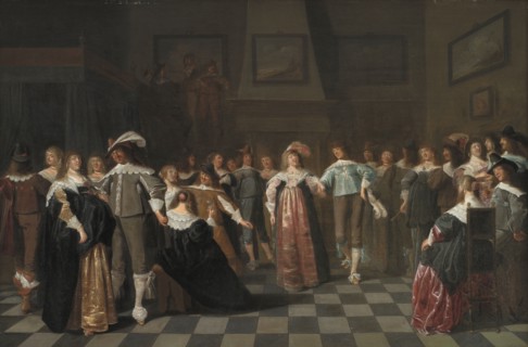 A Ball, 1643. Creator: Dirck Hals.