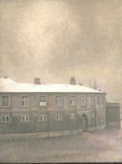 A Wing of Christiansborg Palace;From the Old Christiansborg Palace, Copenhagen, 1907. Creator: Vilhelm Hammershøi.