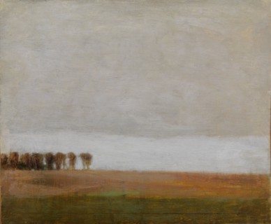 View of Jægersborg Allé. Gentofte, North of Copenhagen, 1892. Creator: Vilhelm Hammershøi.