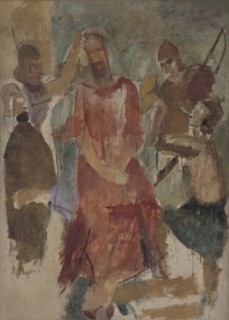 The Crowning with Thorns, 1920-1921. Creator: Karl Isakson.
