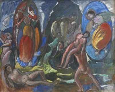 The Creation of Eve. Composition. Opus II, 1915. Creator: Jens Adolf Emil Jerichau.
