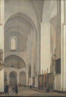 The Transept of Århus Cathedral, 1830. Creator: Christen Købke.