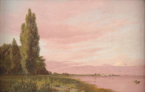 View of the Bay near the Copenhagen Limekiln Looking North, 1837. Creator: Christen Købke.
