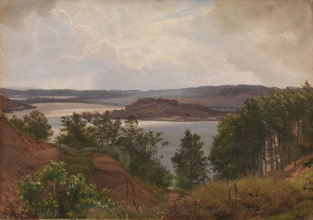 The Lakes at Laven near Silkeborg, 1875. Creator: Vilhelm Kyhn.