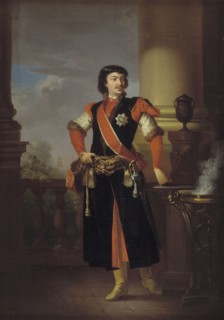 Portrait of Count Rzewuski, Polish Ambassador to Denmark, 1789-1790. Creator: Christian August Lorentzen.