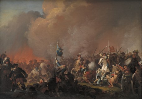 The outcome at Amager 1658 during the Swedish War 1657-60, 1791. Creator: Christian August Lorentzen.